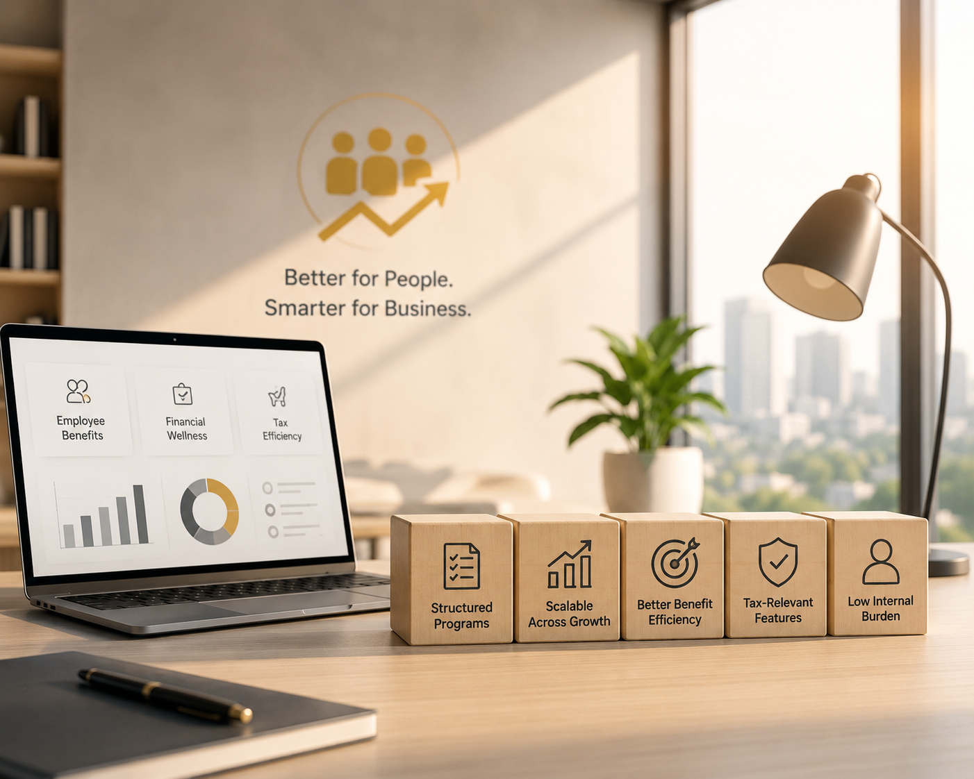Elevate Plus 7 Finance team reviewing structured employee benefit programs