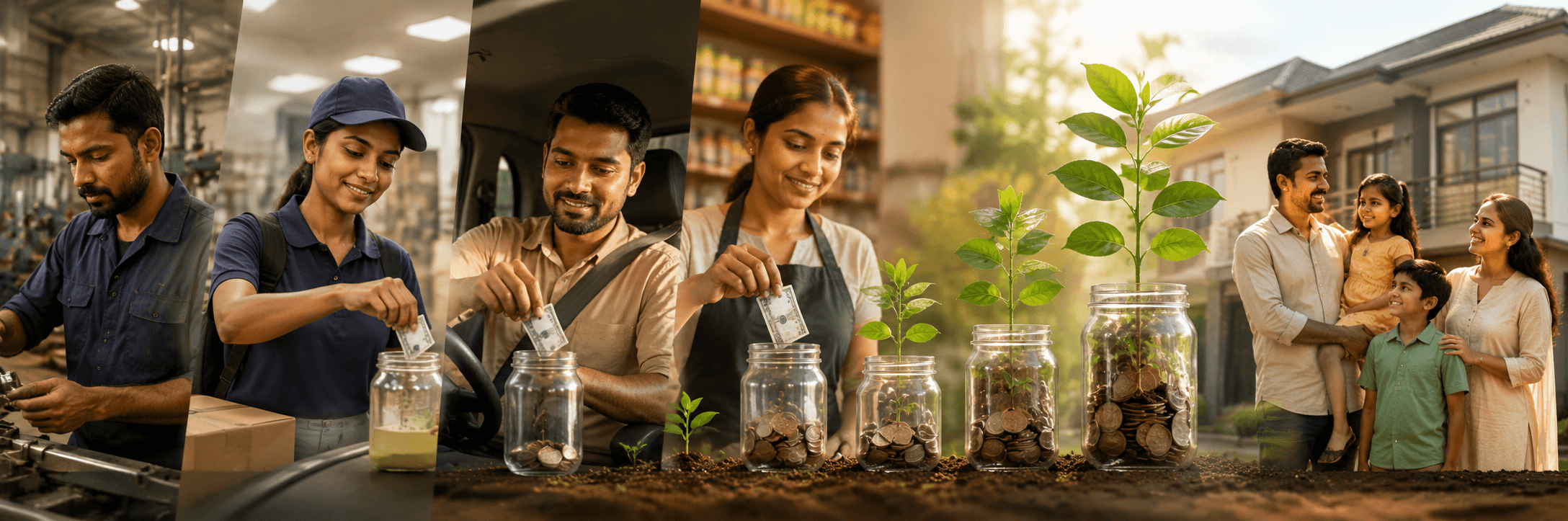 Gigrise 3 Financial growth through salary-linked investing