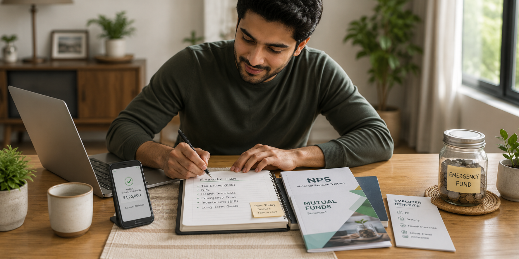 Tax Planning 5 Salaried professional optimizing tax through salary structure