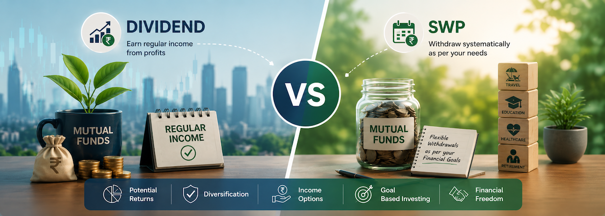 dividend vs systematic withdrawal plan swp in mutual funds