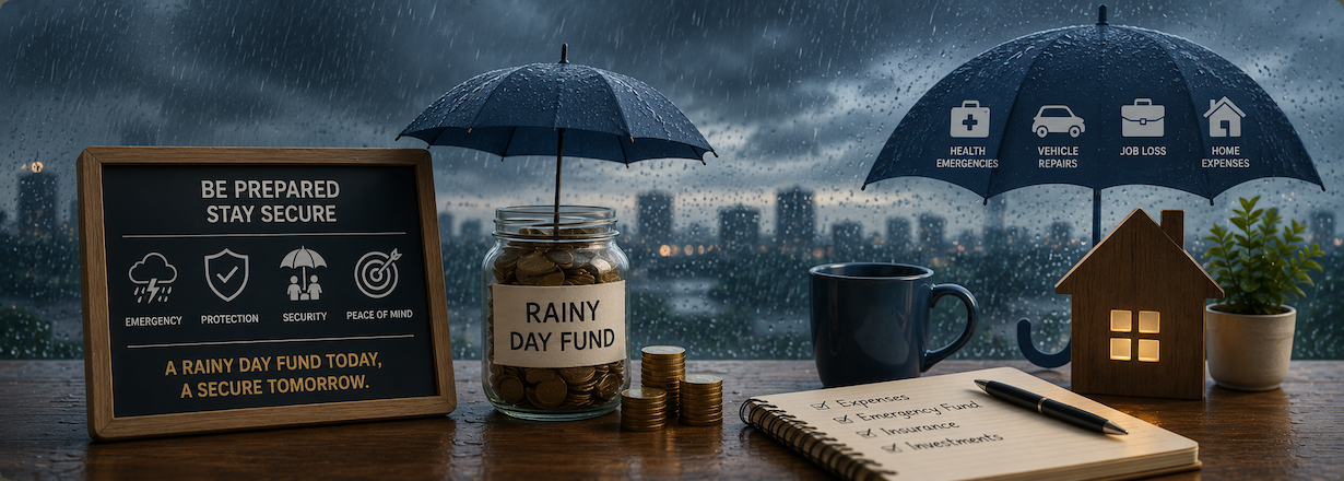 rainy day fund how to prepare for a financial storm