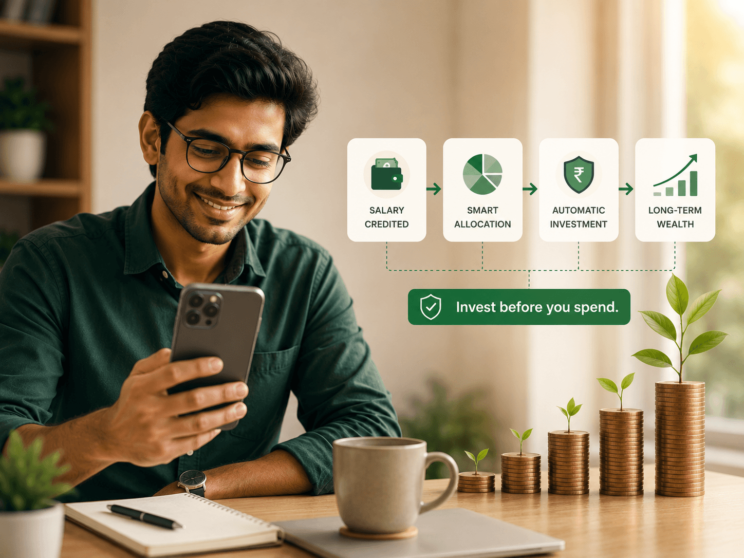 Payroll-linked investing in India—employees building wealth from salary automatically